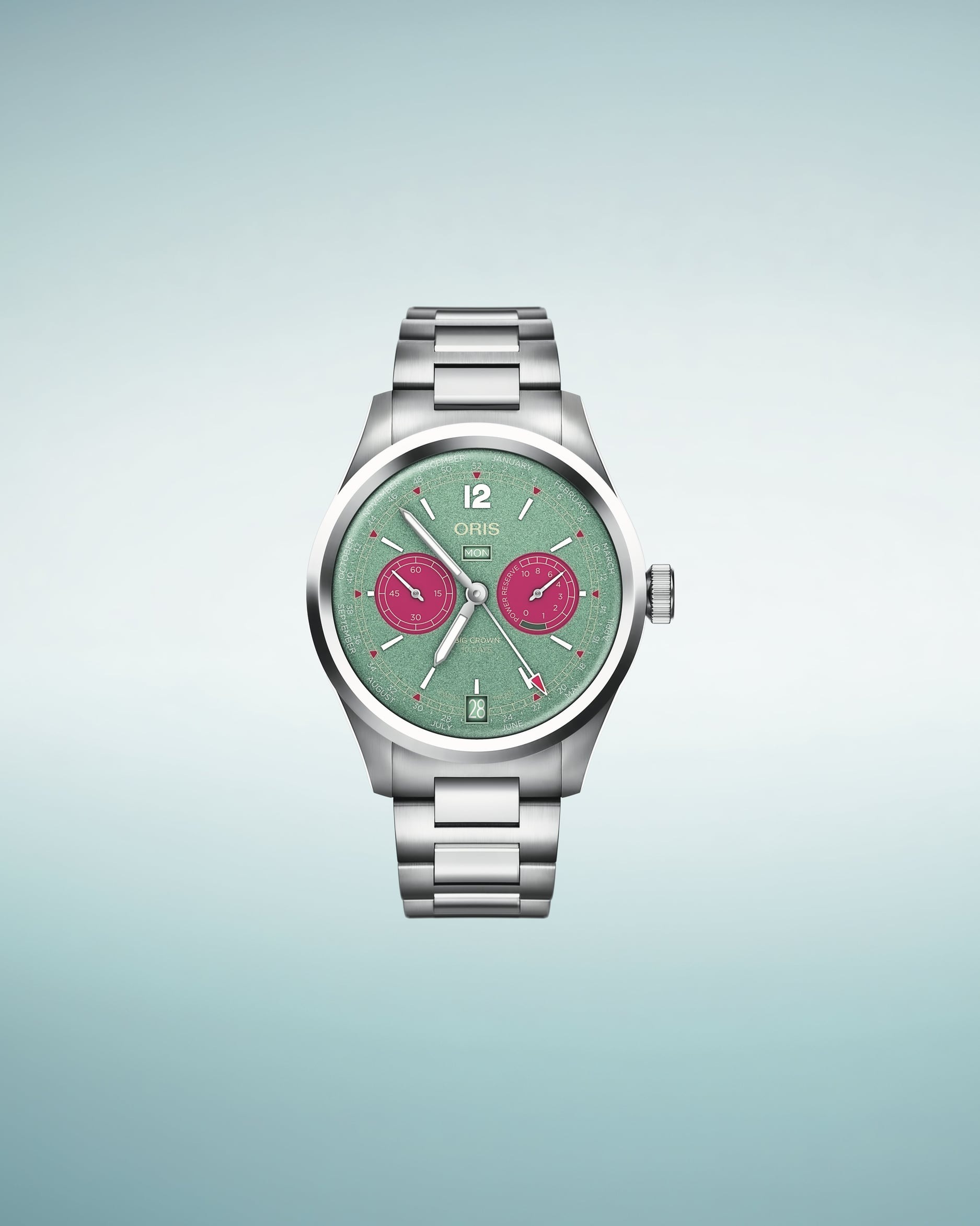 オリス(ORIS) NEW ビッグクラウン キャリバー113 43mm グリーン 01 113